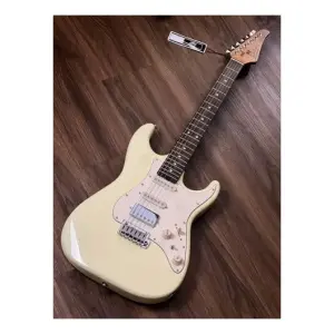 Soloking MS-11 Classic MKII Rosewood FB Vintage White Elektro Gitar - 4