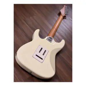 Soloking MS-11 Classic MKII Rosewood FB Vintage White Elektro Gitar - 5