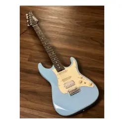Soloking MS-11 Classic One Piece Rosewood Neck Daphne Blue Nafiri Special Run Elektro Gitar - 3