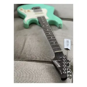 Soloking MS-11 Classic One Piece Rosewood Neck Surf Green Nafiri Special Run Elektro Gitar - 2