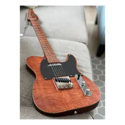 Soloking MT-1 FM Artisan Roasted Flame Neck Caramel Nafiri Special Run Elektro Gitar - Soloking Guitars