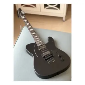 Soloking MT-1 Modern HH 24 Satin Black Matte Nafiri Special Run Elektro Gitar - 4
