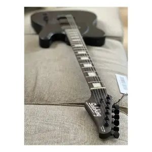 Soloking MT-1 Modern HH 24 Satin Black Matte Nafiri Special Run Elektro Gitar - 5