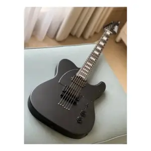 Soloking MT-1 Modern HH 24 Satin Black Matte Nafiri Special Run Elektro Gitar - 6