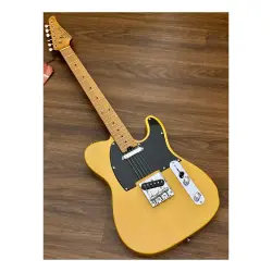 Soloking MT-1 Vintage MKII Roasted Maple Neck Butterscotch Blonde Elektro Gitar - 3