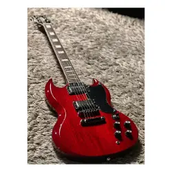 Soloking SG61 Transparent Red Cherry Elektro Gitar - Soloking Guitars
