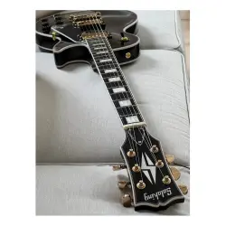 Soloking SLC60 Black Beauty Gold Hardware Elektro Gitar - 4