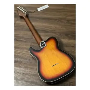 Soloking T-1B Vintage MKII Roasted Maple Neck and FB 3-Tone Sunburst Elektro Gitar - 4