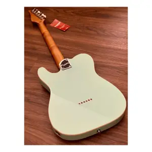 Soloking T-1B Vintage MKII Roasted Maple Neck and FB Surf Green Elektro Gitar - 5