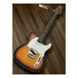 Soloking T-1B Vintage MKII Roasted Maple Neck Rosewood FB 3-Tone Sunburst Elektro Gitar - 2