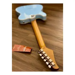 Soloking T-1B Vintage MKII Roasted Maple Neck Rosewood FB Sonic Blue Elektro Gitar - 7