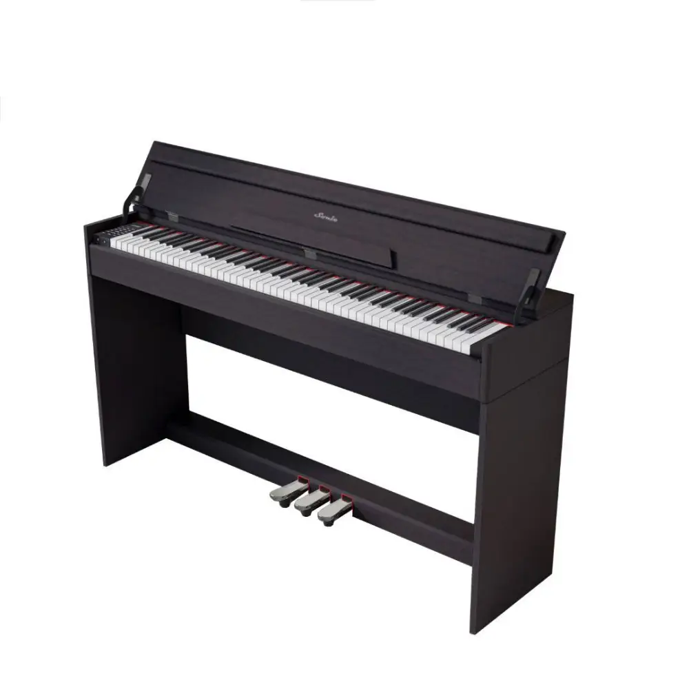 Sonic BL-8817 HAS-BK Dijital Piyano & Tabure (Siyah) - 1