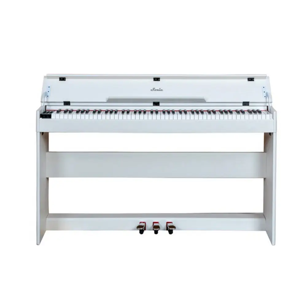 Sonic BL-8817 HAS-WH Dijital Piyano & Tabure (Beyaz) - 2