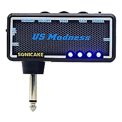 Sonicake US Madness Kulaklık Çıkışlı Cep Tipi Gitar ve Bas Amfisi - SONICAKE