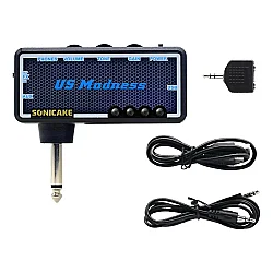 Sonicake US Madness Kulaklık Çıkışlı Cep Tipi Gitar ve Bas Amfisi - 3