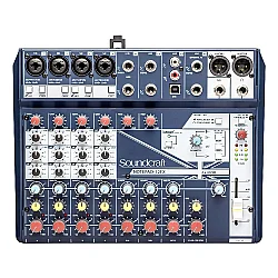 Soundcraft Notepad-12FX USB Giriş/Çıkışlı ve Lexicon Efektli Küçük Format Analog Mikser - 2