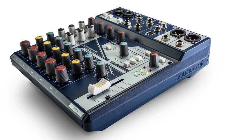 Soundcraft - Soundcraft Notepad-8FX 8 Kanal USB Mikser