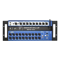 Soundcraft Ui24R 24 Kanal Rack Tipi Dijital MiSoundcraft Ui24R Uzaktan Kumandalı 24 Kanallı Dijital Mikser ve Çok Kanallı USB Kaydedicikser - Soundcraft