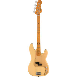 Squier 40th Anniversary Precision Bass Vintage Edition Akçaağaç Klavye Vintage Blonde Bas Gitar - Squier