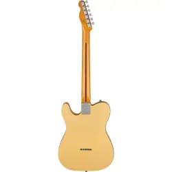 Squier 40th Anniversary Telecaster Vintage Edition Akçaağaç Klavye Black Anodized PG Satin Vintage Blonde Elektro Gitar - 2
