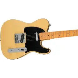 Squier 40th Anniversary Telecaster Vintage Edition Akçaağaç Klavye Black Anodized PG Satin Vintage Blonde Elektro Gitar - 4