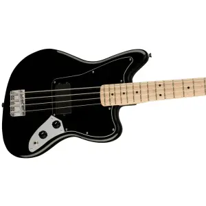 Squier Affinity Jaguar Bass H Akçaağaç Klavye Black Bas Gitar - 4