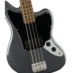 Squier Affinity Jaguar Bass H Laurel Klavye Charcoal Frost Metallic Bas Gitar - 3