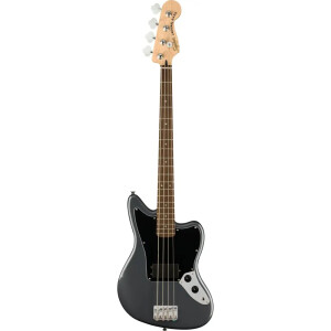 Squier Affinity Jaguar Bass H Laurel Klavye Charcoal Frost Metallic Bas Gitar - Squier