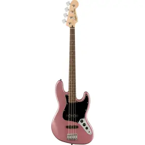 Squier Affinity Jazz Bass Laurel Klavye Burgundy Mist Bas Gitar - 1