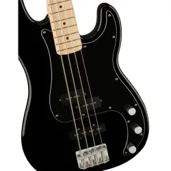 Squier Affinity Precision Bass PJ Akçaağaç Klavye Black PG Black Bas Gitar - 3