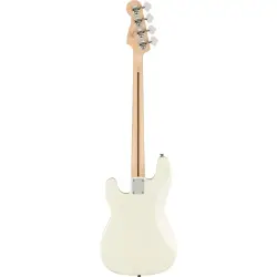 Squier Affinity Precision Bass PJ Akçaağaç Klavye Olympic White Bas Gitar - 2