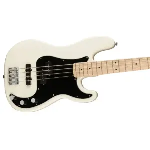 Squier Affinity Precision Bass PJ Akçaağaç Klavye Olympic White Bas Gitar - 4