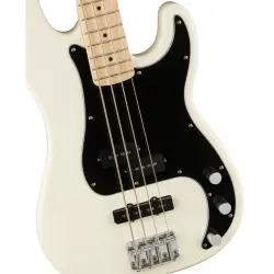 Squier Affinity Precision Bass PJ Akçaağaç Klavye Olympic White Bas Gitar - 3