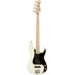 Squier Affinity Precision Bass PJ Akçaağaç Klavye Olympic White Bas Gitar - 1