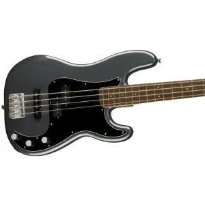 Squier Affinity Precision Bass PJ Laurel Klavye Charcoal Frost Metallic Bas Gitar - 4