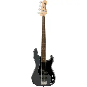 Squier Affinity Precision Bass PJ Laurel Klavye Charcoal Frost Metallic Bas Gitar - 1