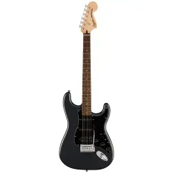 Squier Affinity Strat HSS Frontman 15G Amp Charcoal Frost Metallic Elektro Gitar Seti - 2