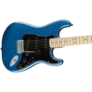 Squier Affinity Stratocaster Akçaağaç Klavye Black PG Lake Placid Blue Elektro Gitar - 4