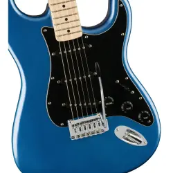 Squier Affinity Stratocaster Akçaağaç Klavye Black PG Lake Placid Blue Elektro Gitar - 3