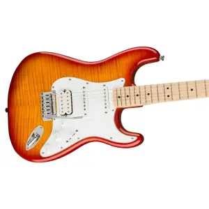Squier Affinity Stratocaster FMT HSS Akçaağaç Klavye Sienna Sunburst Elektro Gitar - 4