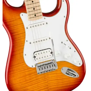 Squier Affinity Stratocaster FMT HSS Akçaağaç Klavye Sienna Sunburst Elektro Gitar - 3