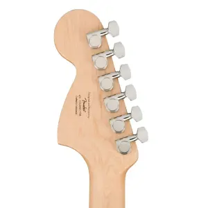 Squier Affinity Stratocaster HH Laurel Klavye Black PG Olympic White Elektro Gitar - 5