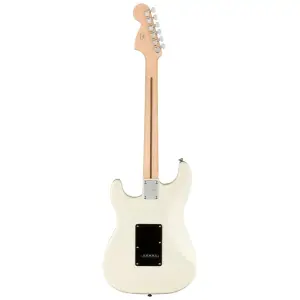 Squier Affinity Stratocaster HH Laurel Klavye Black PG Olympic White Elektro Gitar - 2