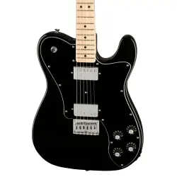 Squier Affinity Telecaster Deluxe Akçaağaç Klavye Black Elektro Gitar - 3