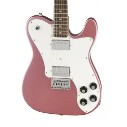Squier Affinity Telecaster Deluxe Laurel Klavye Burgundy Mist Elektro Gitar - 3