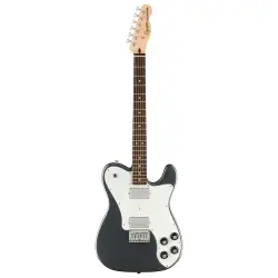 Squier Affinity Telecaster Deluxe Laurel Klavye Charcoal Frost Metallic Elektro Gitar - 1