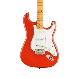 Squier Classic Vibe '50s Stratocaster Akçaağaç Klavye Fiesta Red Elektro Gitar - 3