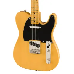 Squier Classic Vibe '50s Telecaster Akçaağaç Klavye Butterscotch Blonde Elektro Gitar - 3