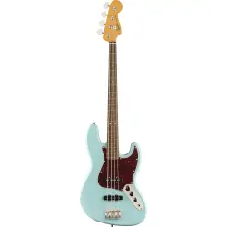 Squier Classic Vibe 60s Jazz Bass Laurel Klavye Daphne Blue Bas Gitar - 1