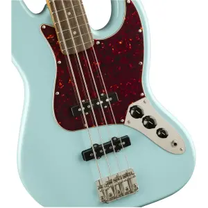 Squier Classic Vibe 60s Jazz Bass Laurel Klavye Daphne Blue Bas Gitar - 3